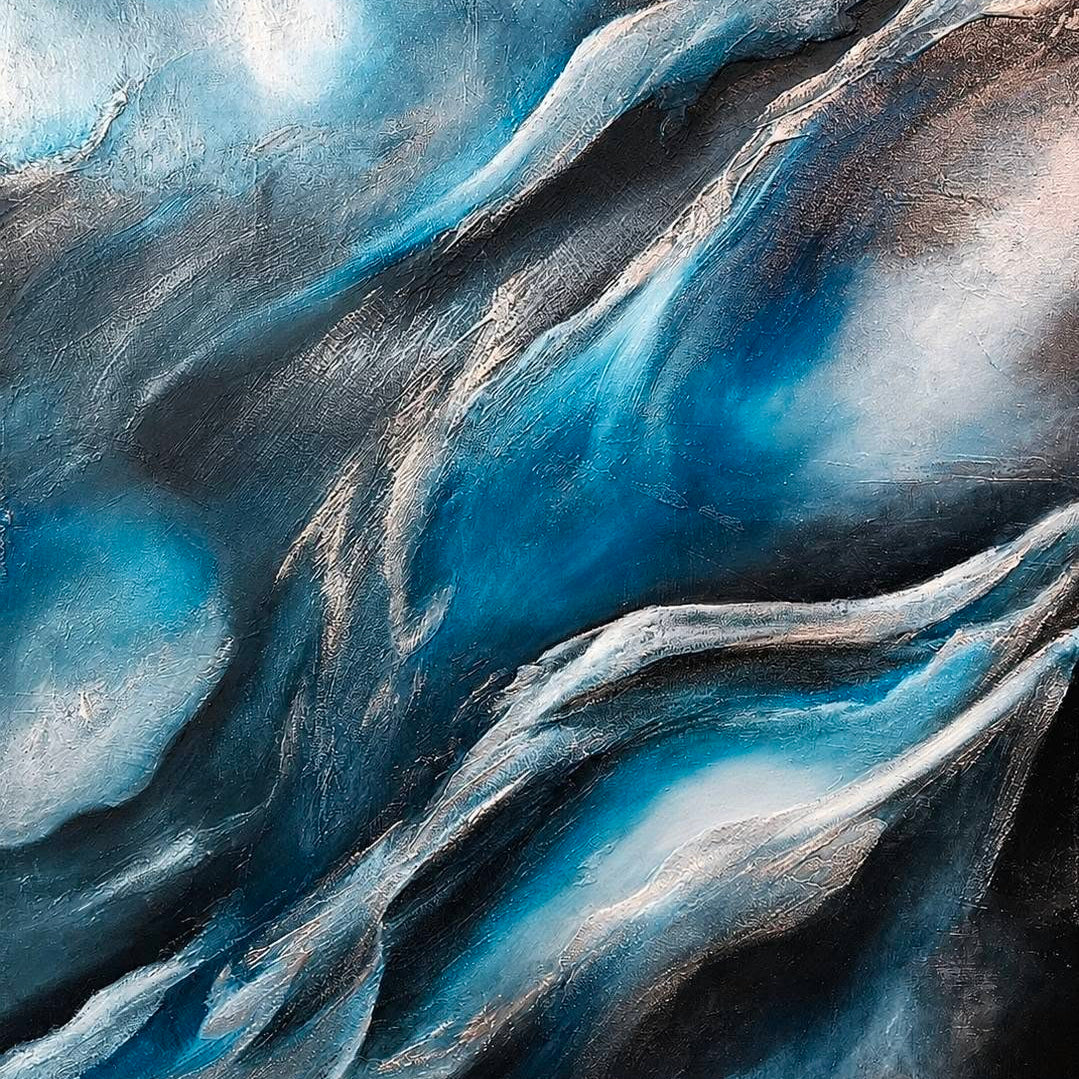 "Shadow & Light" — Original Mixed Media on Canvas | Deep Into Subconscious Collection