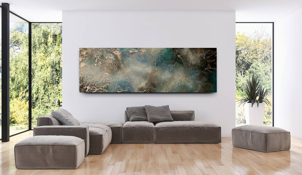"Sacred Becoming" — Original Mixed Media Painting on Canvas | Deep Into Subconscious  Collection