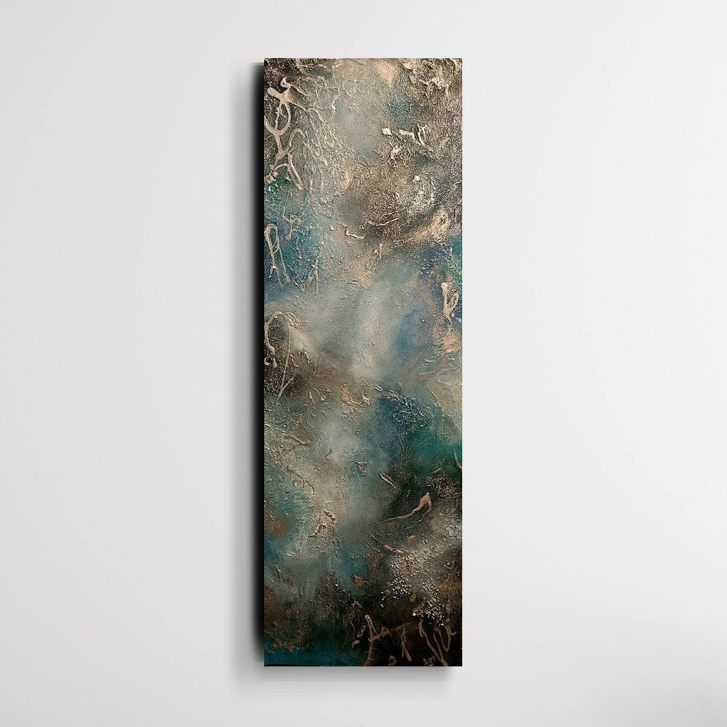 "Sacred Becoming" — Original Mixed Media Painting on Canvas | Deep Into Subconscious  Collection
