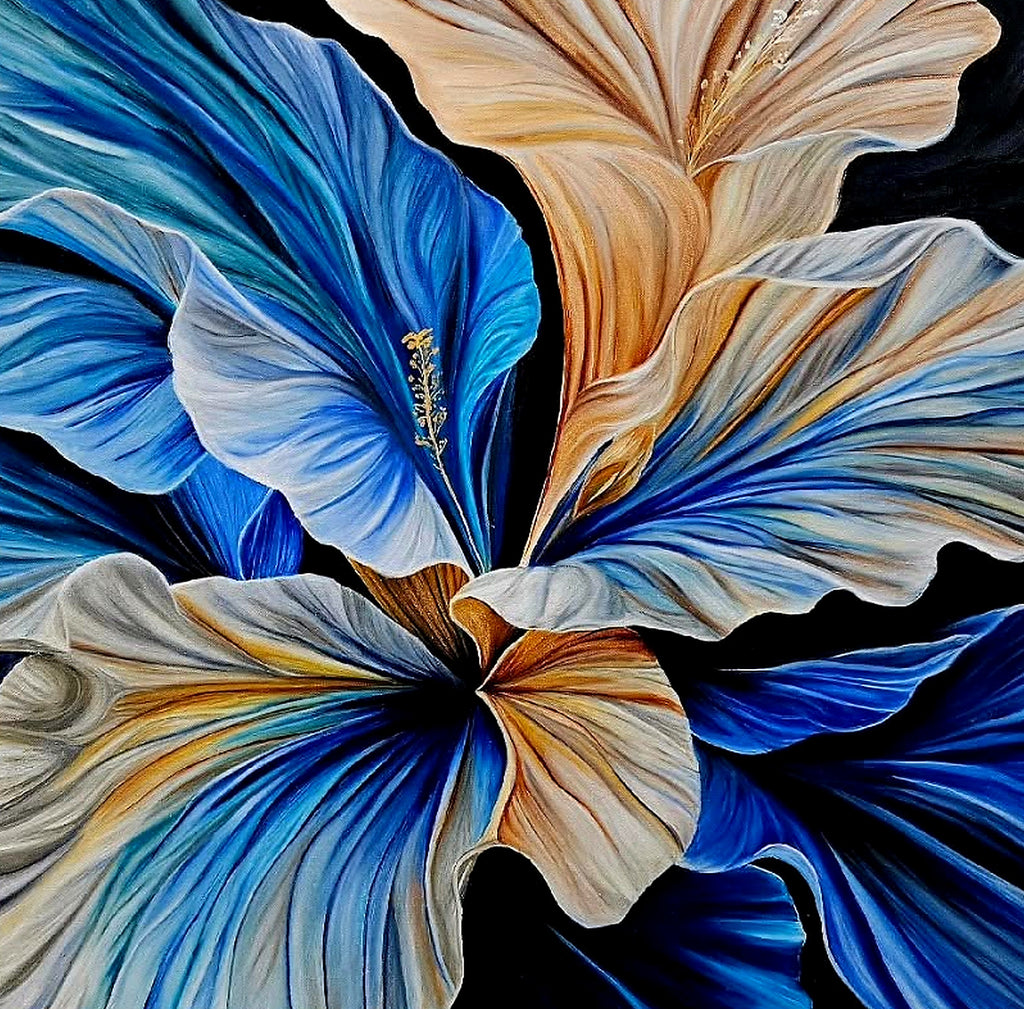 "Resilience" — Original Oil on Canvas | Flowers: New Earth Collection