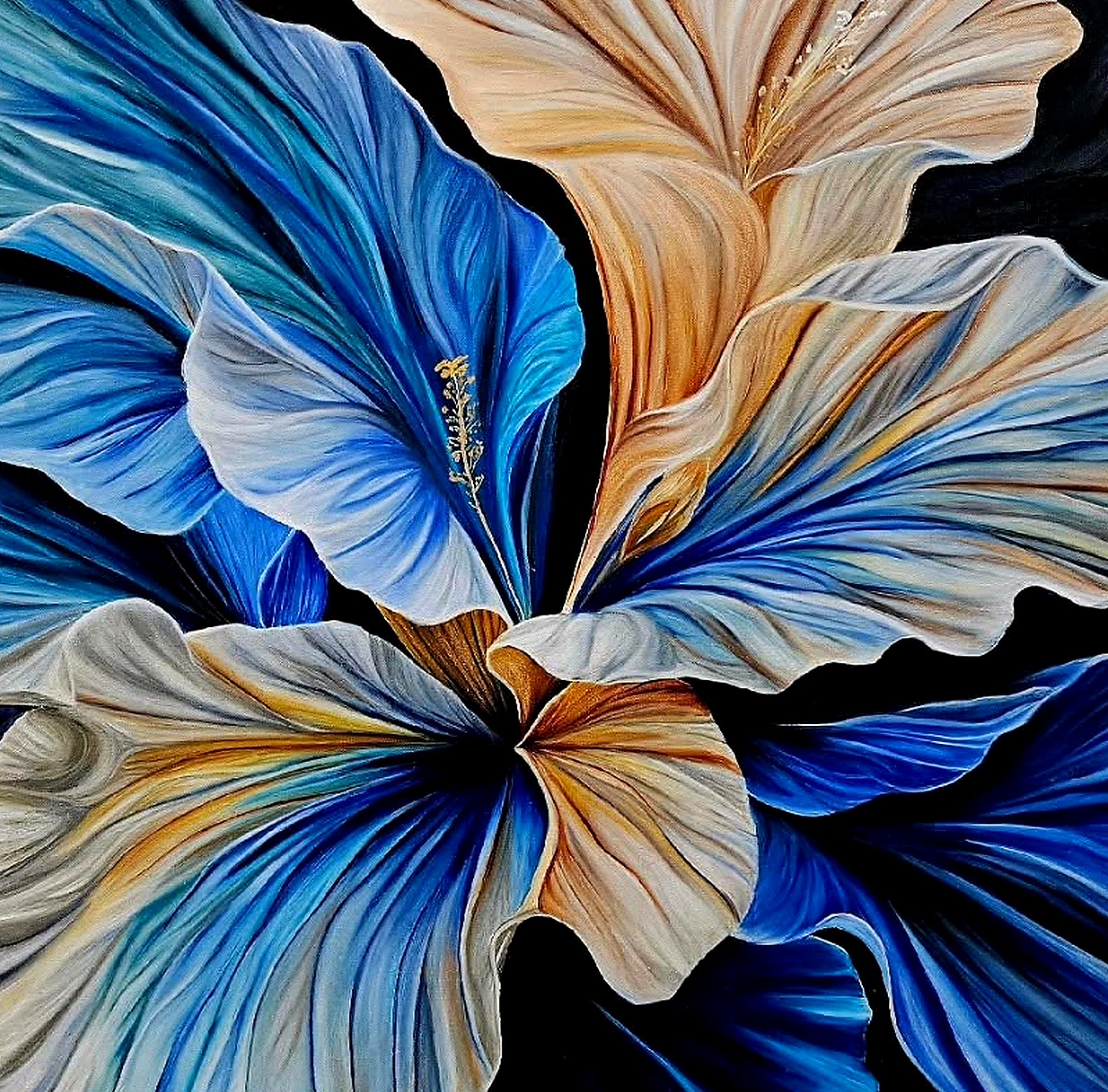 "Resilience" — Original Oil on Canvas | Flowers: New Earth Collection