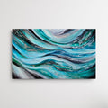 "Waves of the Subconscious Mind" — Original Mixed Media on Canvas | Deep Into Subconscious Collection