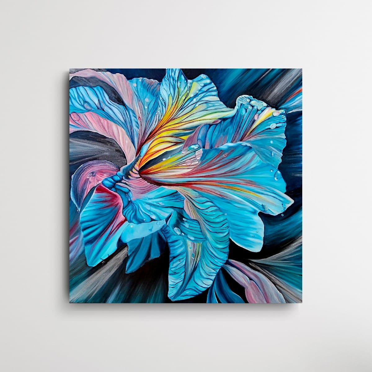 "Channel" — Original Oil on Canvas | Flowers: New Earth Collection