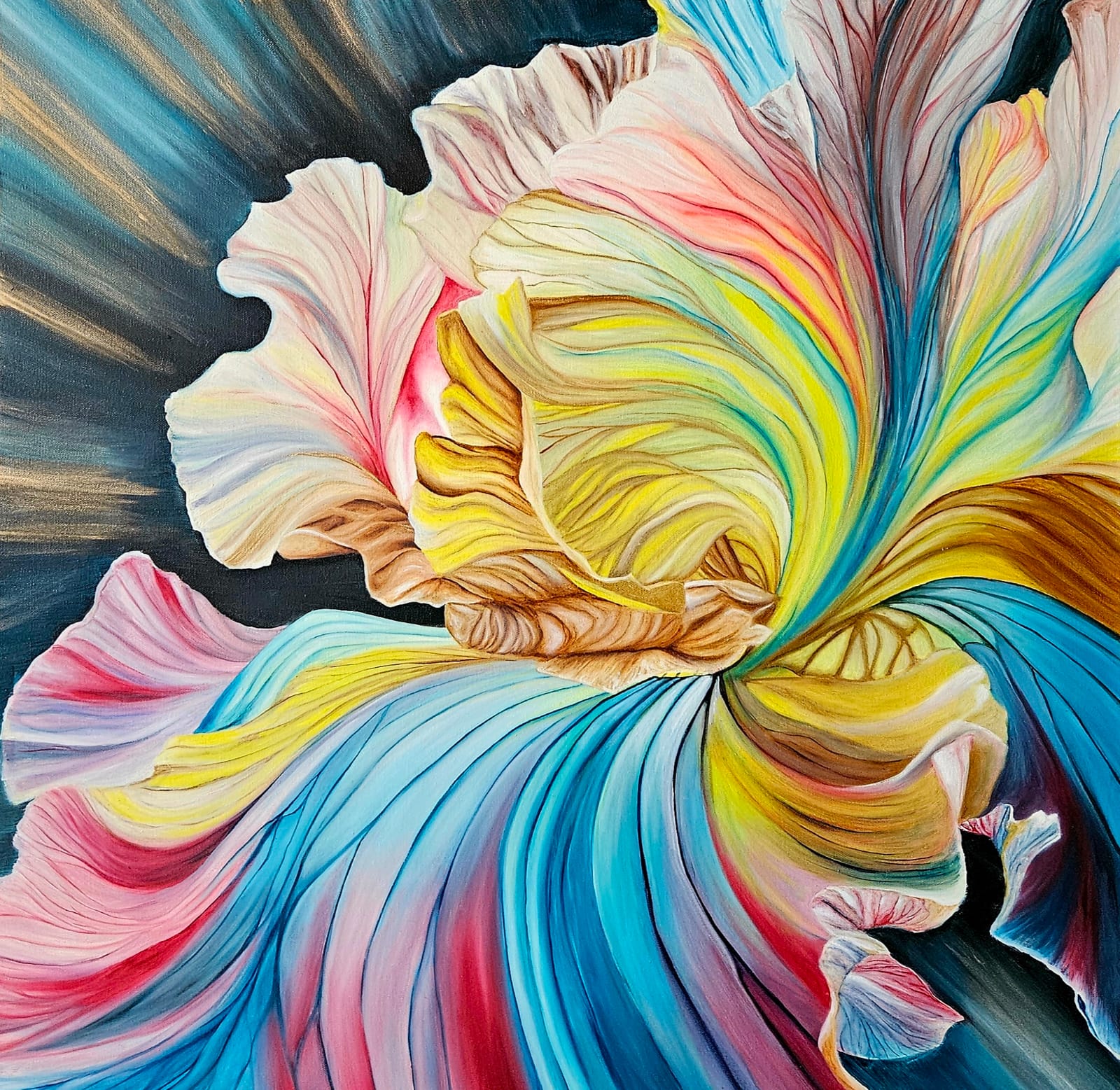 "Abundance" — Original Oil on Canvas | Flowers: New Earth Collection